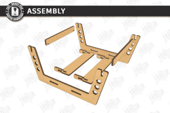 Cat Bed and House Laser Cut | Pet Furniture | Pet Bed Laser Product Image 3