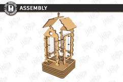 Bird Feeder Laser Cut Bundle | Hanging Birdfeeder Station Product Image 10