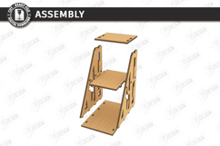 Succulent Plant Stand Laser Cut | Flower Pot Holders | CNC Product Image 3