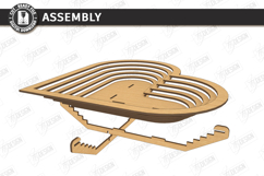 Layered Contour Bowl Laser Cut Bundle | 3D Fruit Basket SVG Product Image 11