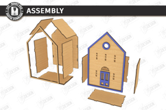 3D House Organizers Laser Cut Bundle | Storage Boxes | CNC Product Image 11