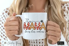This Mama Loves Her Cookies PNG | Christmas PNG Product Image 2