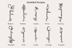 Inspirational Quote Bundle SVG - 10 Handwritten Designs Product Image 2