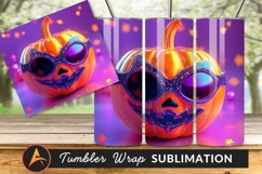 Halloween Pumpkin Tumbler Png Celebration Sparkly