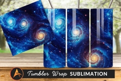 Cosmic Nebula Swirls Galaxy Space Background Product Image 1