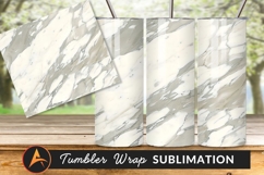 Elegant White Marble Texture For Tumbler Png Product Image 1