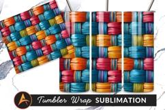 Colorful Woven Textile Background Texture Bright Pattern Product Image 1