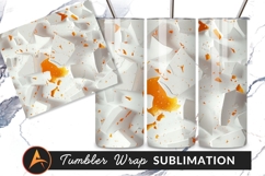 Broken Tumbler Pieces Abstract Minimalist Composition Product Image 1