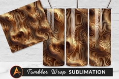 Abstract Wooden Texture Background For Tumbler Png Product Image 1