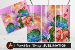 Artistic Floral Arrangement With Pastel Background Product Image 1