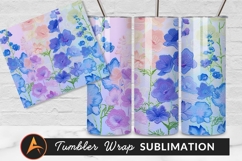 Pastel Floral Arrangement Tumbler Png Image Product Image 1
