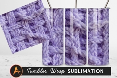 Lavender Knitted Wool Macro Background Texture Product Image 1