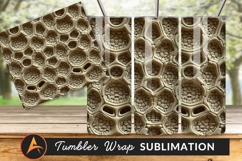 Organic Cell Structure Background Neutral Color Tumbler Png Product Image 1