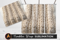 Beige Macrame Wall Hanging Tumbler Png Product Image 1