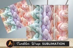 Pastel Braided Ropes For Tumbler Png Designs Product Image 1