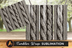Knitted Fabric Texture Seamless Background Tumbler Png Product Image 1