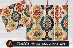 Floral Ornate Seamless Pattern Texture Background Product Image 1