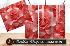 Roses In Coral Tones Elegant Floral Design Product Image 1