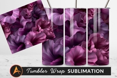 Elegant Pink Hibiscus Flowers Artistic Floral Design Product Image 1