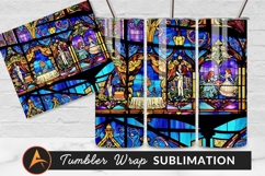 Stained Glass Celebrating Love And Sweetness Tumbler Product Image 1