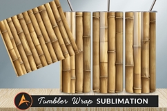 Bamboo Stalks Wall Tumbler Png Background Texture Product Image 1