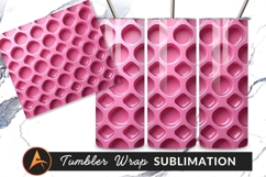 Pink Plastic Grid Tumbler Png Texture Product Image 1