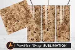 Vintage Crumpled Paper With Splatters Tumbler Png Product Image 1