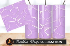 Lilac Abstract Pattern Background Tumbler Png Product Image 1