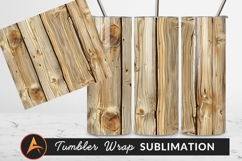 Rustic Wooden Planks Seamless Texture Tumbler Png Product Image 1