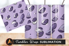 Pistachio Pattern Tumbler Png On Lavender Background Product Image 1