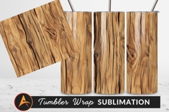 Textured Brown Wood Surface Tumbler Png Product Image 1