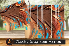 Abstract Fluid Art With Tumbler Png Theme Product Image 1