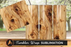 Knots And Grains Detail Wood Texture Tumbler Png Product Image 1