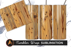 Knotted Wooden Planks Background Tumbler Png Product Image 1