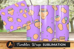 Quirky Tumbler Png Jars And Shapes Pattern Product Image 1