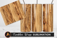 Natural Light Wood Grain Tumbler Png Texture Product Image 1