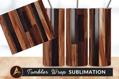 Dark Wood Flooring Texture Background Tumbler Png Product Image 1