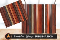 Multi Colored Planks Wood Background Tumbler Png Product Image 1