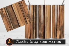 Brown Wooden Planks Textured Background Tumbler Png Product Image 1