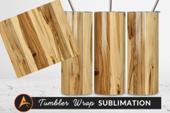 Wood Panel Background Close Up Texture Tumbler Product Image 1