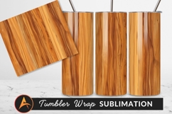 Wooden Plank Background Tumbler Png Design Product Image 1