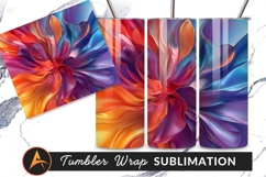 Abstract Colorful Swirls Modern Artistic Background Product Image 1