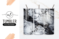 Abstract Black And White Marble Texture Design Product Image 1