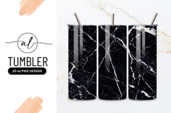 Black Marble Texture With White Veins Pattern Product Image 1