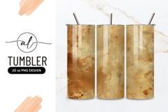 Vintage Aged Paper Texture For Tumbler Png Product Image 1