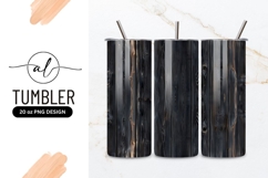 Dark Wood Grain Texture Tumbler Png Product Image 1