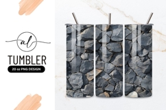Dark Gray Stone Wall Texture Background Pattern Product Image 1