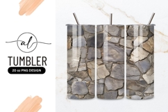 Stone Wall Texture Gray Tones Background Product Image 1