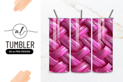 Pink Woven Texture Close Up Pattern Background Product Image 1