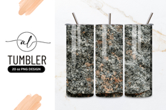 Close-up of Granite Stone Texture with Gray Black and Brown Product Image 1